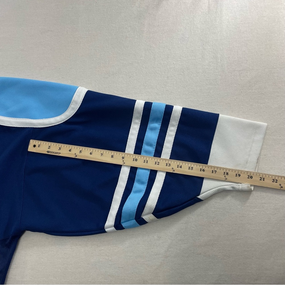 VINTAGE NIKE CENTER SWOOSH MAINE BLACK BEARS STITCHED HOCKEY JERSEY NCAA SIZE L - Picture 12 of 12